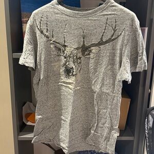 Windriver Lounge Gray Tshirt With Deer